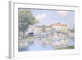 Picturesque Village-Paul Mathieu-Framed Giclee Print