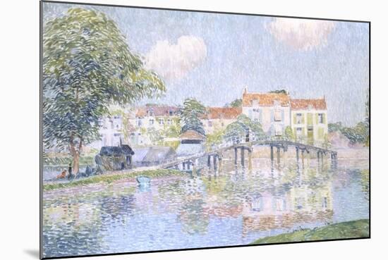 Picturesque Village-Paul Mathieu-Mounted Giclee Print