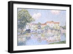 Picturesque Village-Paul Mathieu-Framed Giclee Print