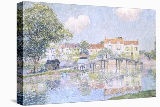 Picturesque Village-Paul Mathieu-Stretched Canvas