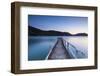 Picturesque Wharf Illuminated-Doug Pearson-Framed Photographic Print