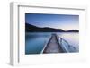 Picturesque Wharf Illuminated-Doug Pearson-Framed Photographic Print