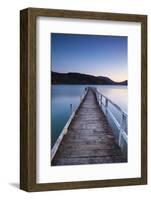 Picturesque Wharf Illuminated-Doug Pearson-Framed Photographic Print