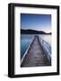 Picturesque Wharf Illuminated-Doug Pearson-Framed Photographic Print