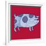 Piddle Valley Pig, 2005-Sarah Hough-Framed Giclee Print