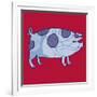 Piddle Valley Pig, 2005-Sarah Hough-Framed Giclee Print