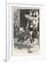 Piebald (Black and White) Circus Horse Carrying an Equestrienne-G. Smetham-jones-Framed Premium Giclee Print