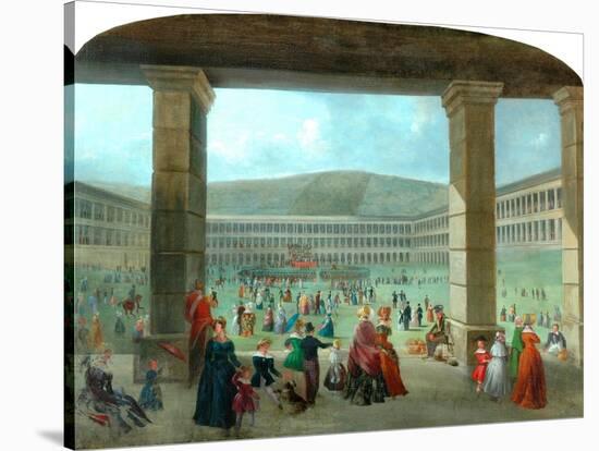 Piece Hall, Halifax-John Wilson Anderson-Stretched Canvas