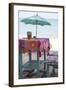 Piece of Furniture, Screen, Brightly, Beach Bar, Thailand, Beach-Andrea Haase-Framed Photographic Print