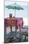 Piece of Furniture, Screen, Brightly, Beach Bar, Thailand, Beach-Andrea Haase-Mounted Photographic Print