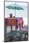 Piece of Furniture, Screen, Brightly, Beach Bar, Thailand, Beach-Andrea Haase-Mounted Photographic Print