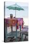 Piece of Furniture, Screen, Brightly, Beach Bar, Thailand, Beach-Andrea Haase-Stretched Canvas