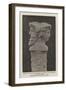 Piece of Sculpture, Probably Intended to Represent the God Janus-null-Framed Giclee Print