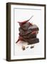 Pieces of Chocolate with Red Chillies-Marc O^ Finley-Framed Photographic Print