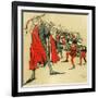 Pied Piper of Hamelin-Cecil Aldin-Framed Giclee Print