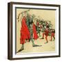 Pied Piper of Hamelin-Cecil Aldin-Framed Giclee Print