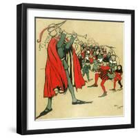 Pied Piper of Hamelin-Cecil Aldin-Framed Giclee Print