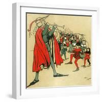 Pied Piper of Hamelin-Cecil Aldin-Framed Giclee Print