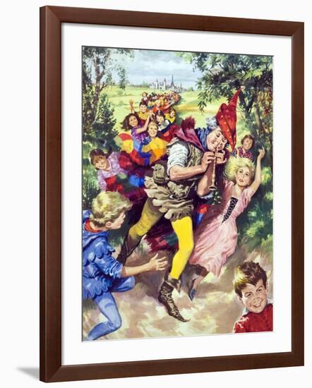 Pied Piper of Hamlin-null-Framed Giclee Print