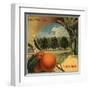 Piedmont Brand - California - Citrus Crate Label-Lantern Press-Framed Art Print