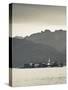 Piedmont, Lake Maggiore, Stresa, Borromean Islands, Isola Superiore O Dei Pescatori, Italy-Walter Bibikow-Stretched Canvas