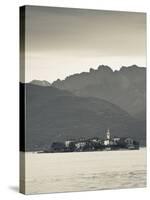 Piedmont, Lake Maggiore, Stresa, Borromean Islands, Isola Superiore O Dei Pescatori, Italy-Walter Bibikow-Stretched Canvas