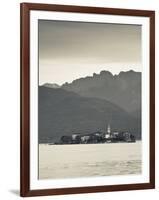 Piedmont, Lake Maggiore, Stresa, Borromean Islands, Isola Superiore O Dei Pescatori, Italy-Walter Bibikow-Framed Photographic Print