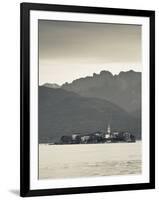 Piedmont, Lake Maggiore, Stresa, Borromean Islands, Isola Superiore O Dei Pescatori, Italy-Walter Bibikow-Framed Photographic Print