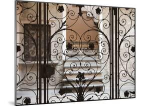 Piedmont, Lake Orta, Orta San Giulio, Ornate Gate, Italy-Walter Bibikow-Mounted Photographic Print