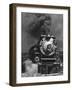 Piedmont Limited Locomotive on the Southern Railway's Charlotte Division-Horace Bristol-Framed Photographic Print