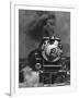 Piedmont Limited Locomotive on the Southern Railway's Charlotte Division-Horace Bristol-Framed Photographic Print