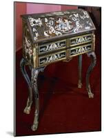 Piedmont Writing Desk Inlaid with Ivory-null-Mounted Giclee Print