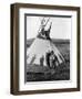 Piegan Girl, 1910-Edward S. Curtis-Framed Giclee Print