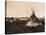 Piegan Indian Tipis, c. 1900-Science Source-Stretched Canvas