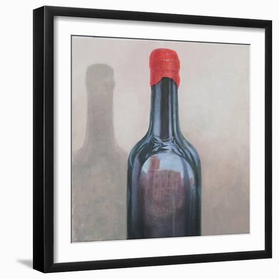 Pienza Reflection, 2012-Lincoln Seligman-Framed Giclee Print