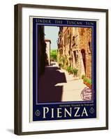 Pienza Tuscany 4-Anna Siena-Framed Giclee Print