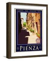 Pienza Tuscany 4-Anna Siena-Framed Giclee Print
