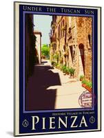 Pienza Tuscany 4-Anna Siena-Mounted Giclee Print