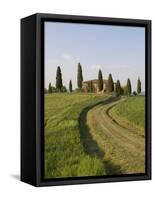 Pienza, Val D'Orcia, Siena Province, Tuscany, Italy, Europe-Pitamitz Sergio-Framed Stretched Canvas