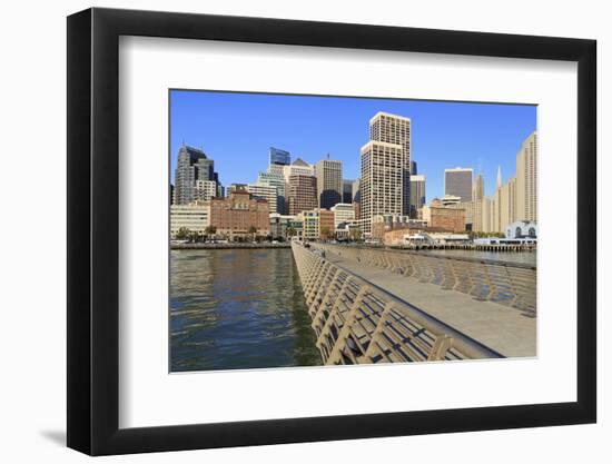 Pier 14 on the Embarcadero, San Francisco, California, United States of America, North America-Richard Cummins-Framed Photographic Print