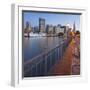 Pier 7, Transamerica Pyramid, Financial District, San Francisco, California, Usa-Rainer Mirau-Framed Photographic Print