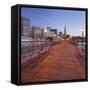 Pier 7, Transamerica Pyramid, Financial District, San Francisco, California, Usa-Rainer Mirau-Framed Stretched Canvas