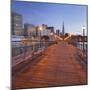 Pier 7, Transamerica Pyramid, Financial District, San Francisco, California, Usa-Rainer Mirau-Mounted Photographic Print