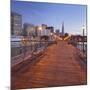 Pier 7, Transamerica Pyramid, Financial District, San Francisco, California, Usa-Rainer Mirau-Mounted Photographic Print