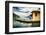 Pier and a Small House, Riva Del Garda, Italy-George Oze-Framed Photographic Print