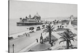 Pier and Promenade Des Anglais, Nice-Chris Hellier-Stretched Canvas
