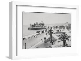 Pier and Promenade Des Anglais, Nice-Chris Hellier-Framed Photographic Print