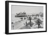 Pier and Promenade Des Anglais, Nice-Chris Hellier-Framed Photographic Print