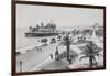 Pier and Promenade Des Anglais, Nice-Chris Hellier-Framed Photographic Print