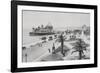 Pier and Promenade Des Anglais, Nice-Chris Hellier-Framed Photographic Print